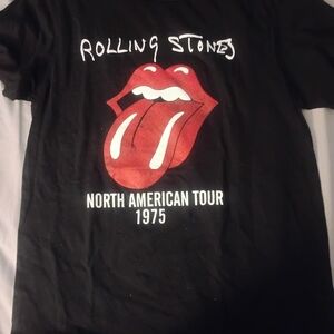 Spencer's Black Rolling Stones Tour Tee